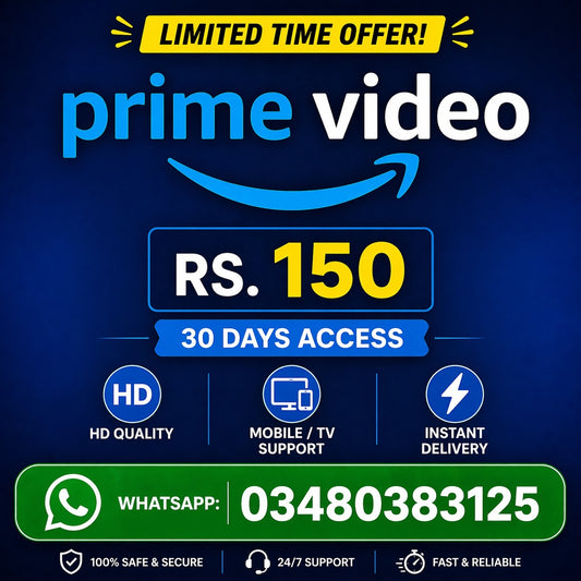 Prime vedio 1 month