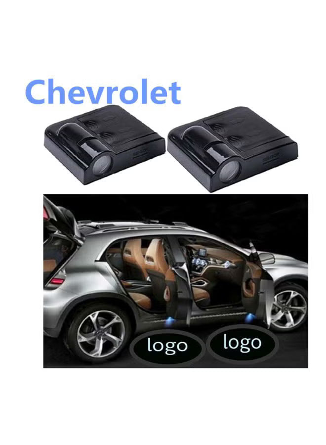 2-Piece Logo Designed LED Door Light